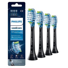 4 têtes de brosse Philips C3 authentiques pour le contrôle de la plaque dentaire