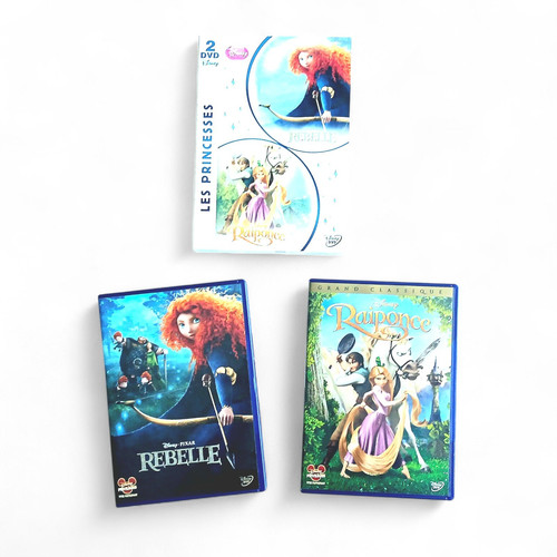 Disney rebelle raiponce - +,