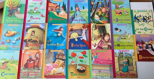 Lot livres série contes - 20,