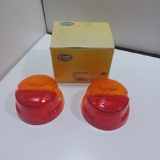 x2 Cabochons feux arrière Remorque poids lourd agricole Tracteur Entraxe vis ...