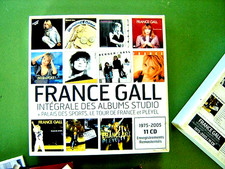 FRANCE GALL  Intégrale 11 CD Albums studio remasterisés + petit livret 1975/2005