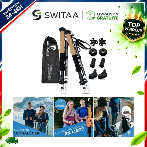 Bâtons trekking pliables