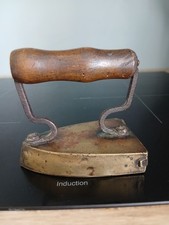 SUPERBE RARE ! FER A REPASSER A LINGOT ANCIEN Old ingot iron