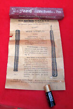 STYLO BAYARD SAFETY FOUNTAIN PEN BOITE ANCIENNE avec mode d'emploi