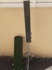 GELOSO enceinte amplifiée vintage + trépied + valise + micro ampli lot 12 volts