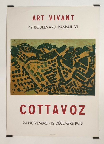 Cottavoz art vivant 1959 - art,