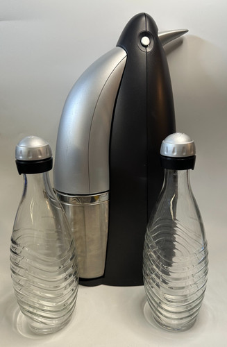 Vtg black silver - vtg, sodastream
