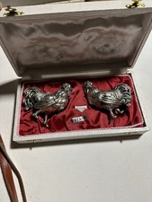 Sel Et Poivre Salière / Poivrière - Coq Poule - Distributeur à Épices Oiseaux