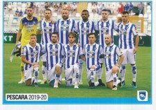 688 TEAM SQUADRA # ITALIA PESCARA CALCIO STICKER PANINI CALCIATORI 2020