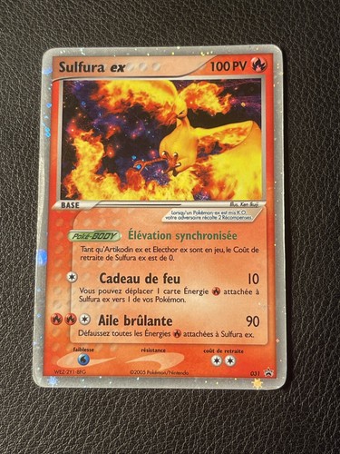 Carte pokémon sulfura 031 - pokémon,