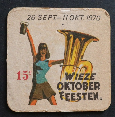 Sous bock bière - 1970, wieze