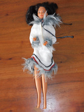 vintage POUPEE BARBIE 3898 Mattel 1966 TAIWAN 1980 ESKIMO