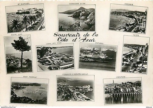 Carte postale alpes - postale,