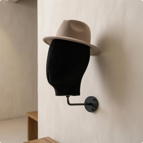 Tête mannequin murale - tête,