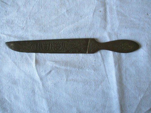 Ancien coupe papier - papier, decoratif