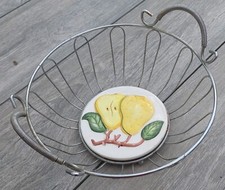 Corbeille à fruit en métal