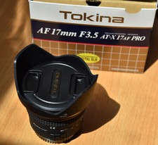Objectif ultra grand angle TOKINA AT-X 17mm F 3.5 AF PRO CANON EF Full Frame