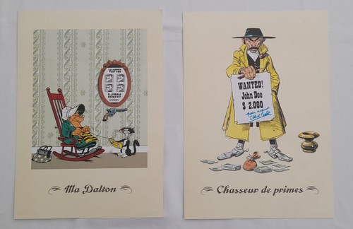 Lot affichettes lucky - ,
