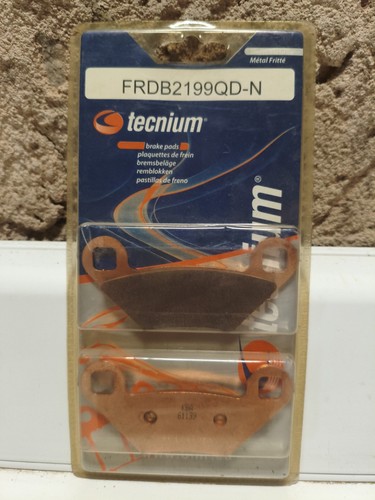 Plaquettes frein tecnium - frein,
