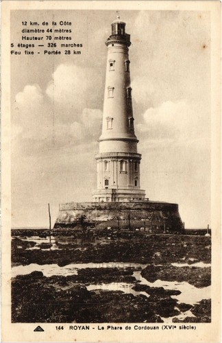 Cpa royan phare de - cpa,