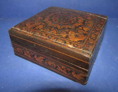 Ancienne boite marqueterie