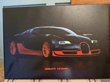 Bugatti Veyron On Canvas