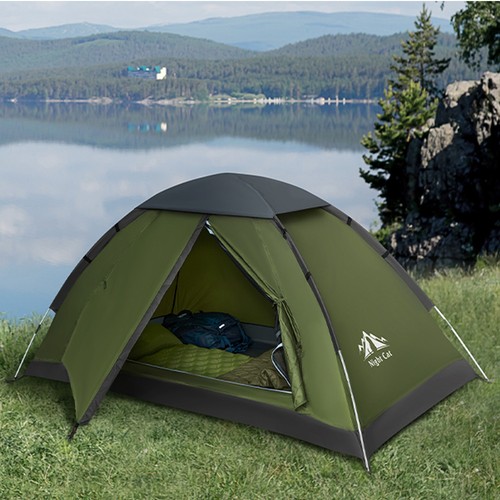 Night cat upgraded tent - night,