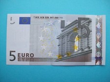 BILLET 5 EUROS L 020 G 1 OU L 020 G 2 NEUF 2002 SIGNATURE J-C TRICHET FRANCE