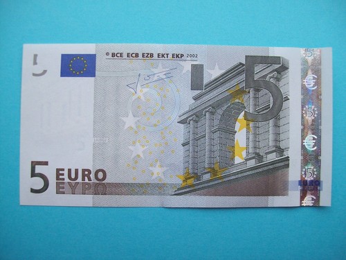 Billet euros 020 - 5, l