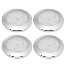 4x Éclairage LED  12v Camping Car Bateau Luminaire Plafonnier Ultra Plat IP44