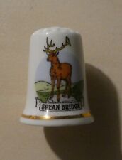 1 dé à coudre en porcelaine   -   Le Cerf