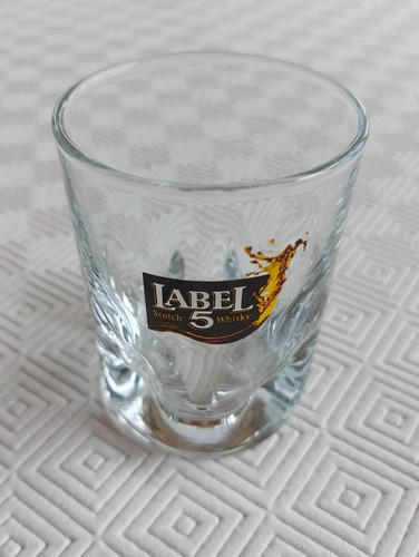 Verre whisky label 5 rond - verre,