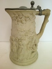 CRUCHE A BIERE FLAMANDE GRES