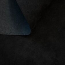 Alcantara Noir (9040) Véritable Tissu pour Voiture Tapisserie Souligné Largeur