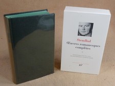 LA PLEIADE :  STENDHAL - OEUVRES ROMANESQUES COMPLETES 2 / 2007