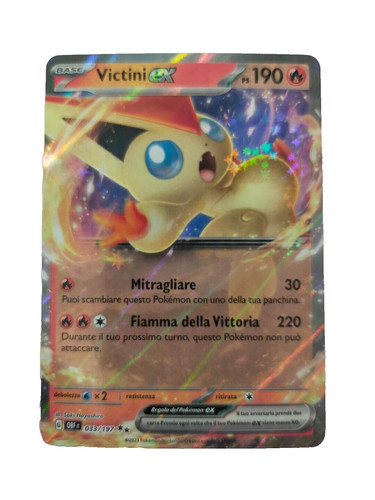 Carte pokemon victini obf - victini,