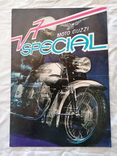Prospectus depliant moto guzzi - depliant,