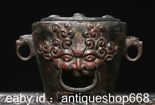 6.4" ancienne Chine bronze