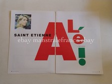 Saint Etienne Sarah Cracknell Bob stanley Pete Wiggs clippings Sweden 1990s
