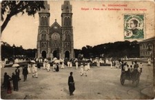CPA AK Saigon Place de la