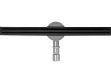 Caniveau de douche, siphon de sol 70 cm Slim Noir