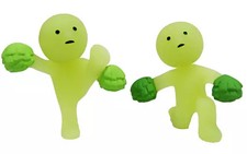 Mini Figurine Chibi Pom Pomsky "Smiski Cheer Series"