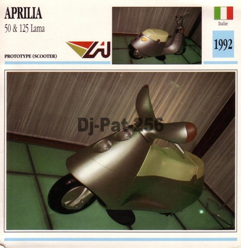 Fiche moto aprilia - aprilia, 125
