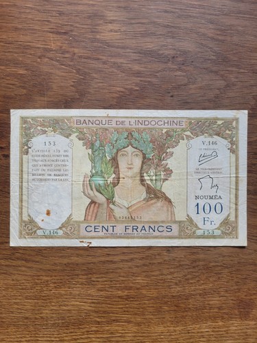 Nouvelle calédonie billet - nouvelle, 100