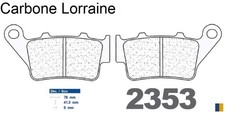 Plaquettes Carbone Lorraine de