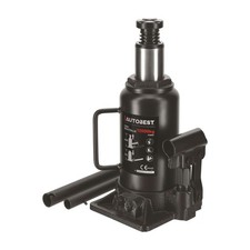 Cric hydraulique bouteille - capacité 12T - hauteur levage de 215 à 400 mm - AUT