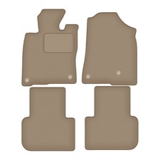 Tapis de sol en velours Beige