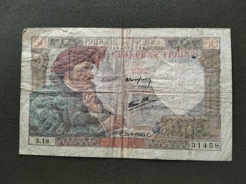 France billet francs - france,