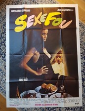 Affiche 1973 SEXE FOU 120x160 Laura ANTONELLI Dino RISI
