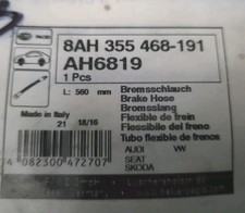 Flexible De Frein Hella Seat Skoda Volkswage Audi  8ah355468191 560mm  (#AUT153)